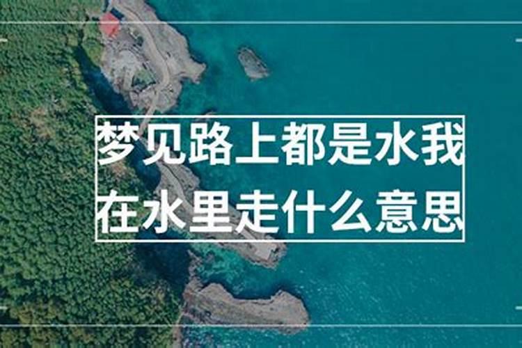 梦见大水漫路上