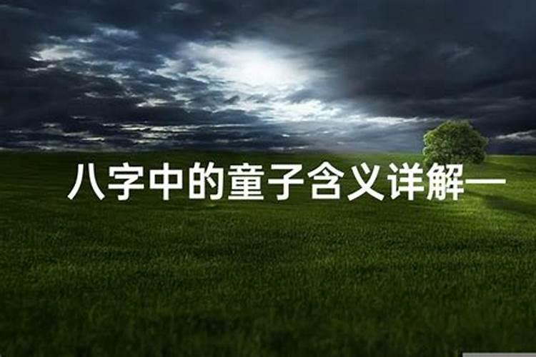 什么叫命带童子