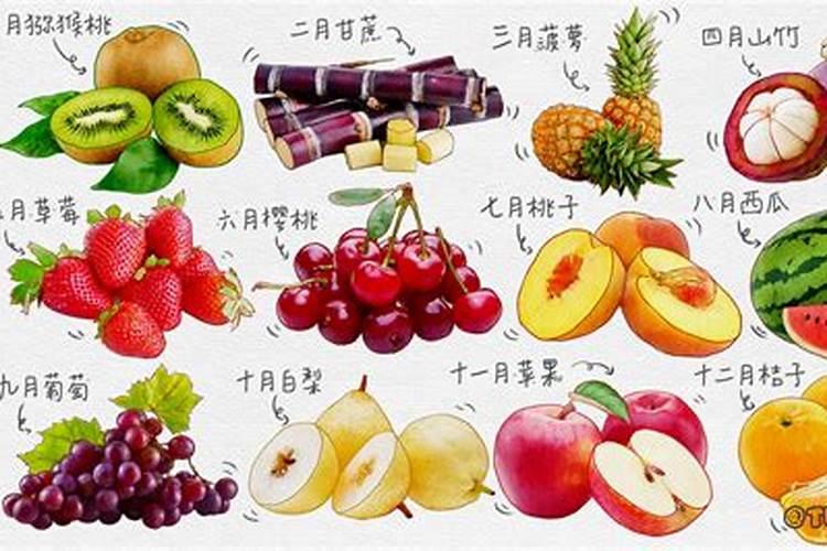 应季水果时间表大全