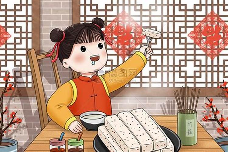 小年吃年糕寓意是什么
