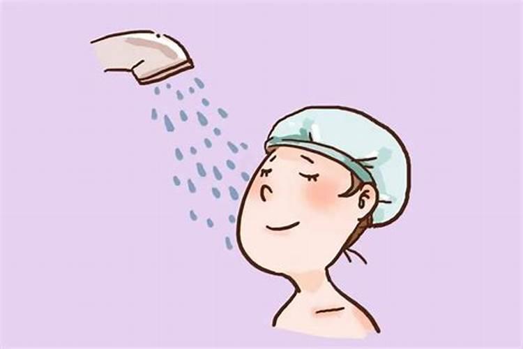 梦见光身洗头的预兆
