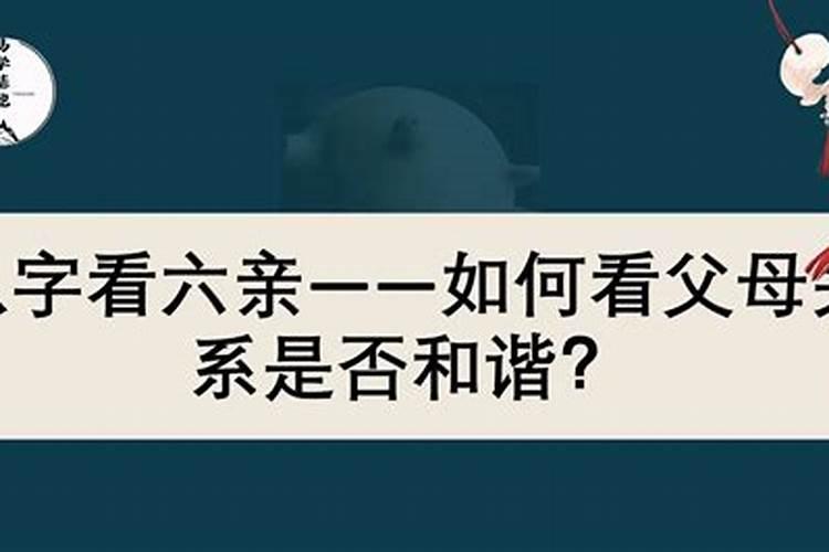 判断父母和子女八字合不合