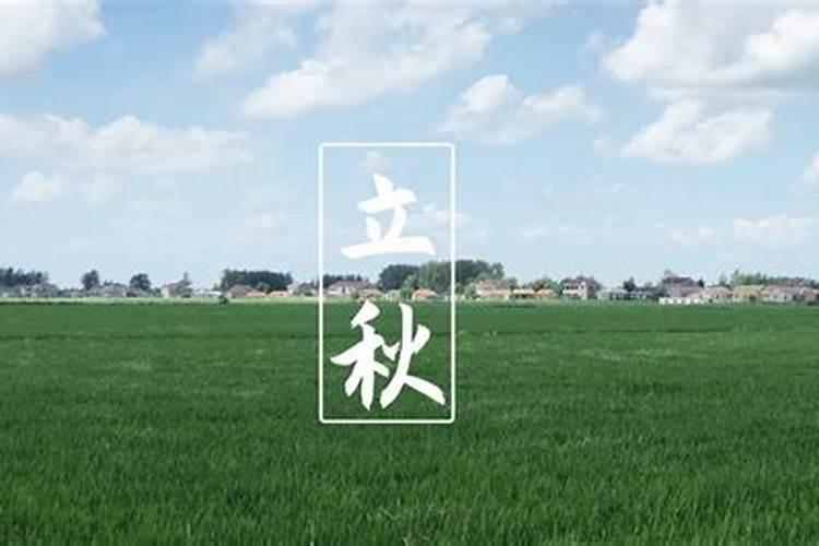 关于秋天6个气节的习俗？