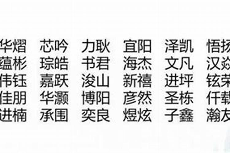 王姓男孩99分的名字
