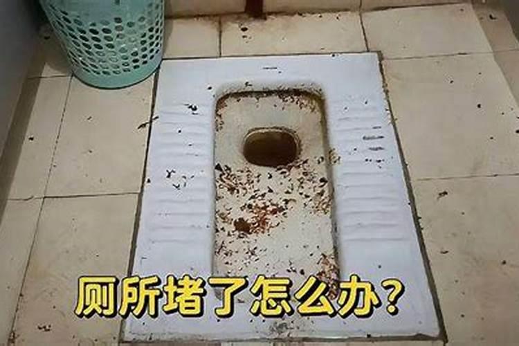 梦见厕所蹲便池堵了水溢了满地的预兆