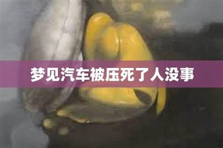 梦见发大水汽车被淹沐的预兆