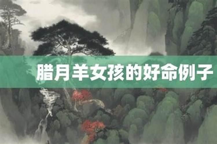 属羊的女人十二月的命好吗,腊月羊女为何不能娶