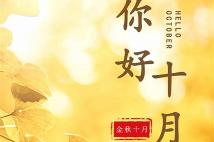 农历十月初一是什么