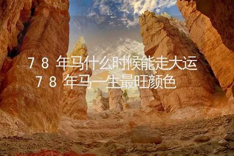 1978年属马2025运势完整版