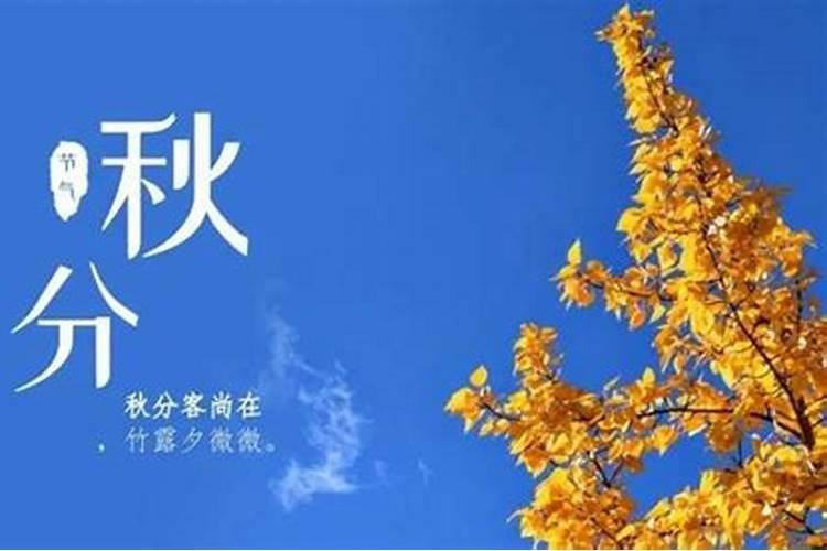 秋分有哪些传统的习俗