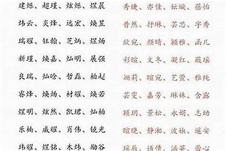适合缺木缺火的女孩名字(缺木缺火的女孩名字)