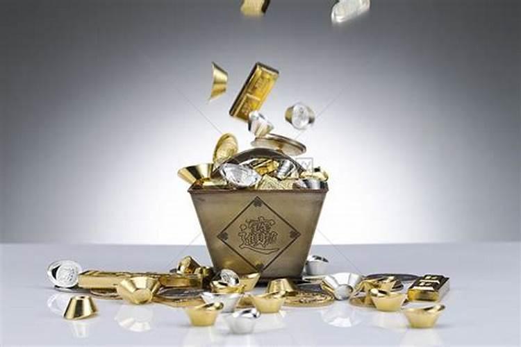 梦见一大堆金子