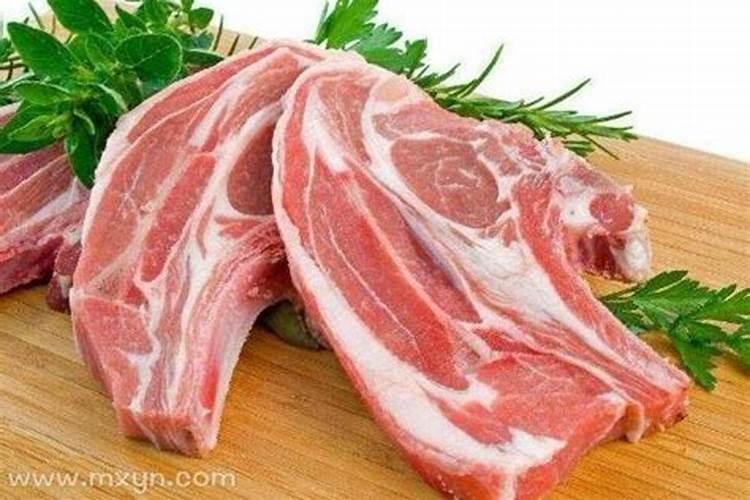 梦见肉是什么意思周公解梦？