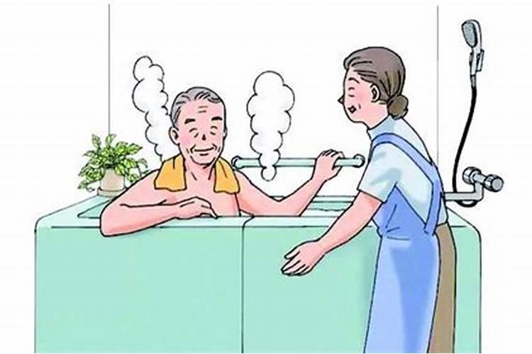 梦见给死去的老人洗澡的预兆