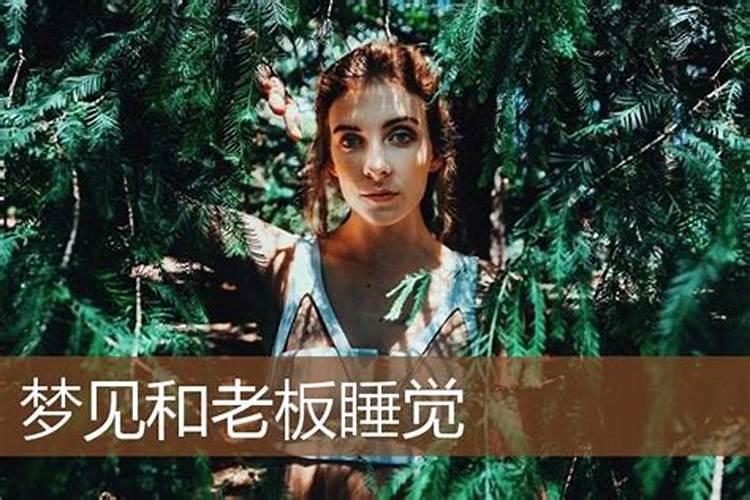 梦见和老板在一起睡觉的预兆