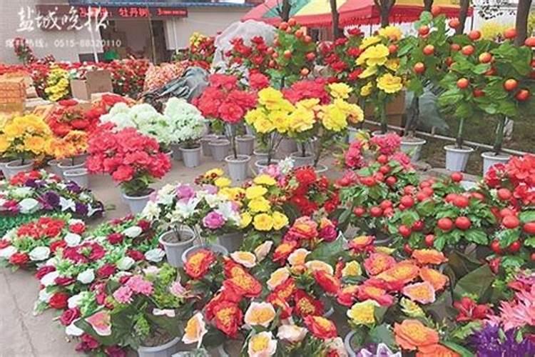 江西在哪里可以批发到清明扫墓用的塑料花？