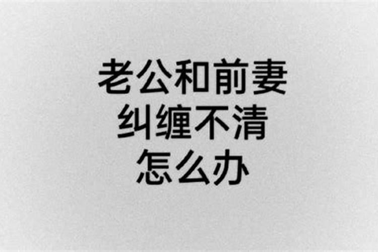 梦见老公前任纠缠不清
