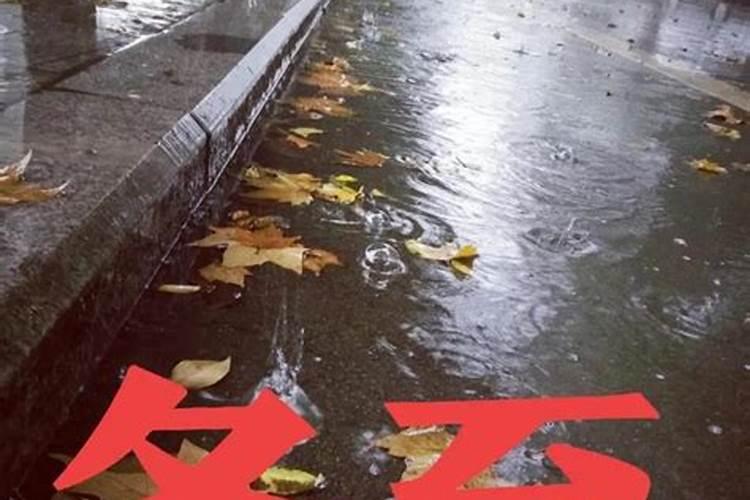 冬至下雨有什么说法