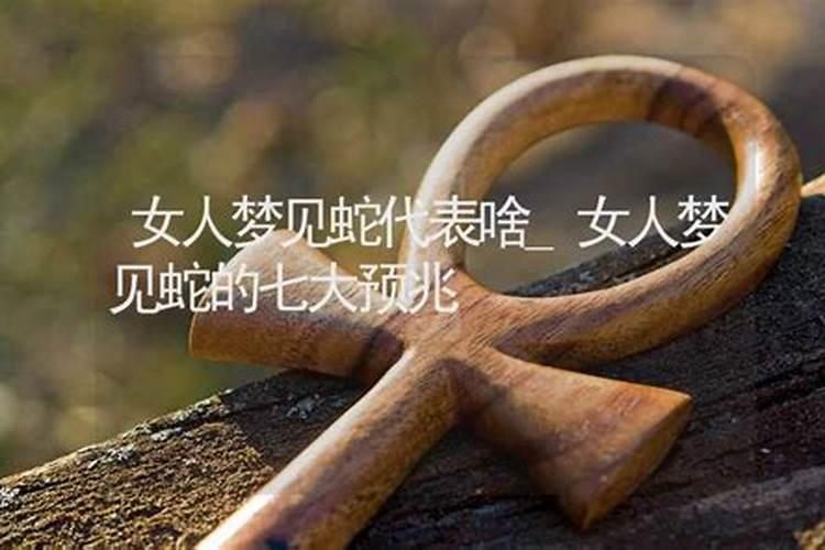 女人梦见青蛇的七大预兆