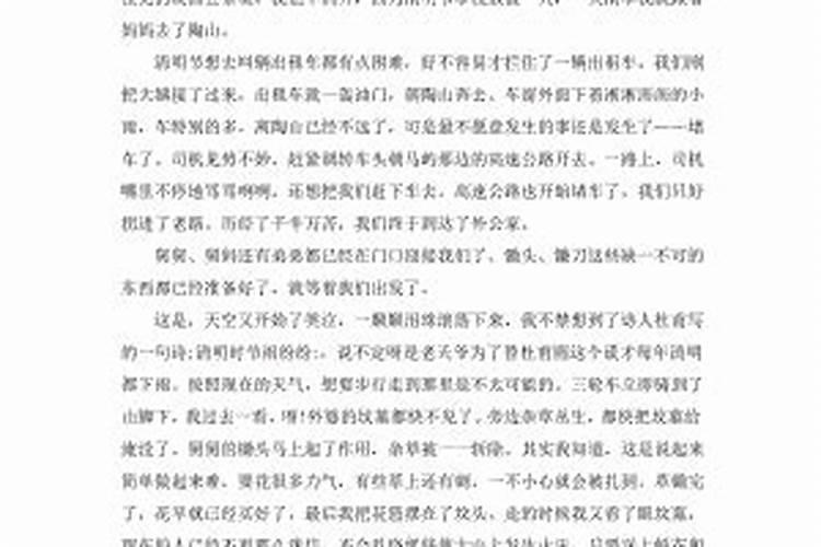 拜山祭祖缅先人的清明节 各民族的清明节习俗