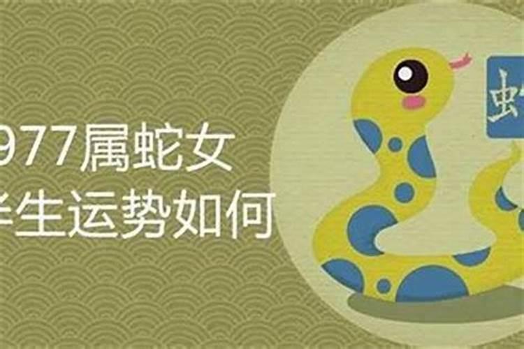 1977年属蛇农历8月27出生运势如和