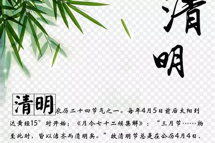 清明节的由来和习俗