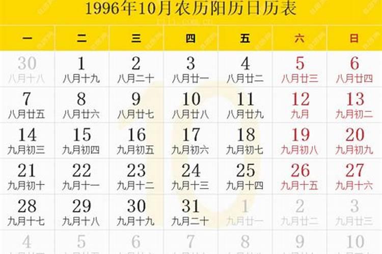1996年阴历十月初一生的,命怎么样？