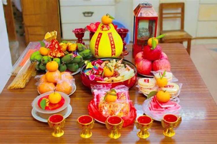 元宵节水果贡品