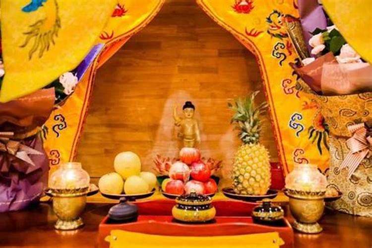 七月十五能给菩萨,财神上供吗？