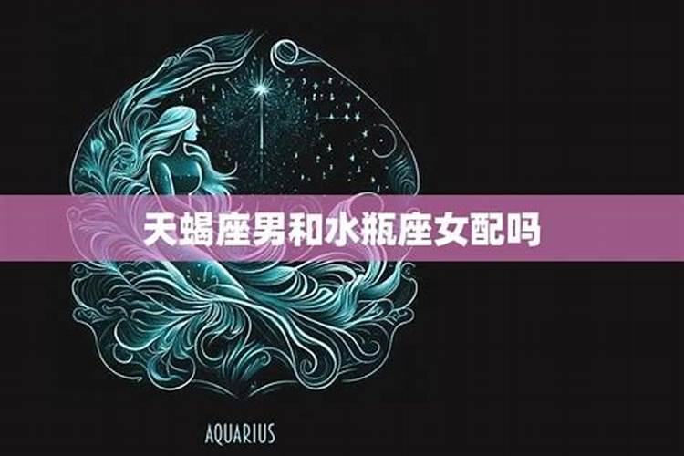 天蝎龙女与水瓶兔男可以结婚吗？