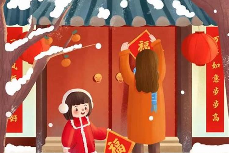 除夕夜是农历哪一年的节日(前一年or后一年,比如2012年的还