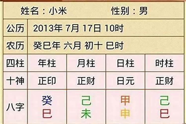 最简单的推算大运的方法