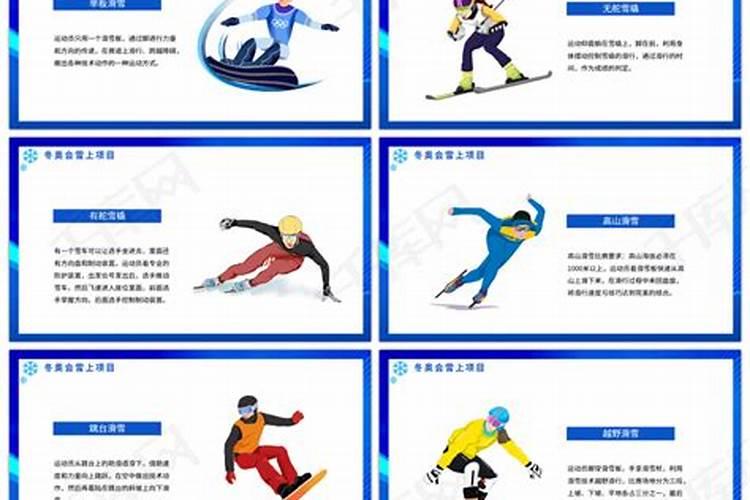 冬季奥运会有哪些项目？