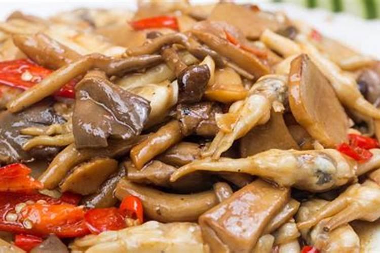 白菜炖蘑菇头怎么做