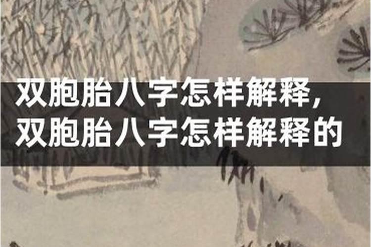 为何双胞胎的命运不同