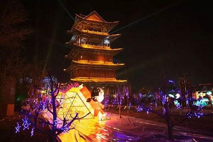 正月十五看花灯的地方是哪里