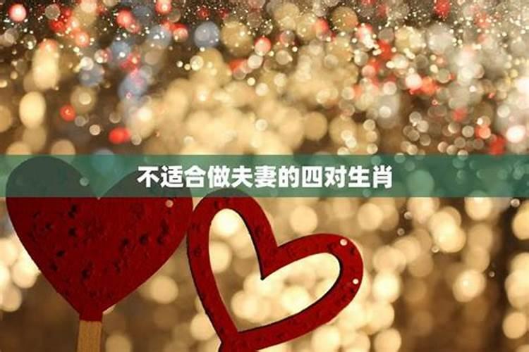 属相大忌婚配口诀 夫妻最不合的属相