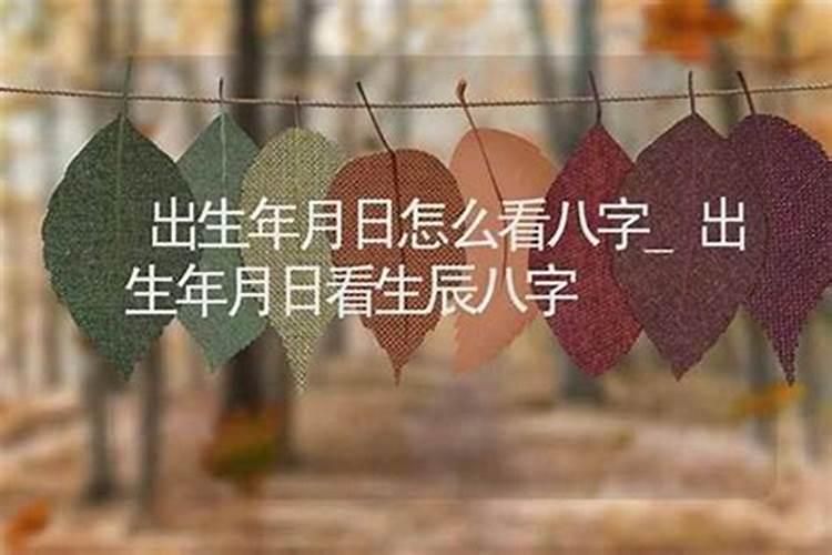 生辰八字是什么意思