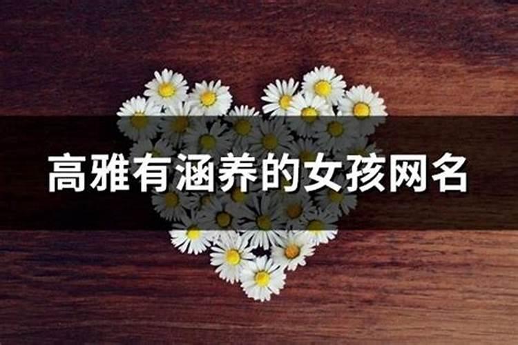 女孩高雅有涵养的名字