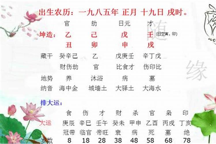 八字合婚女1985年6月28日,男1979年3月15日