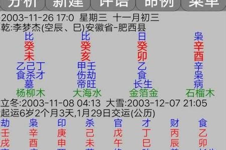 八字合婚之盲派合婚口诀