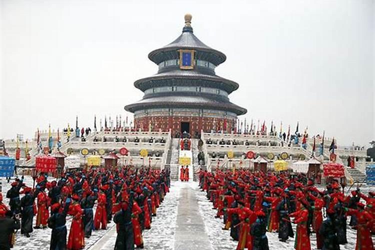 明清时期皇帝每年什么时候去天坛祭祀？