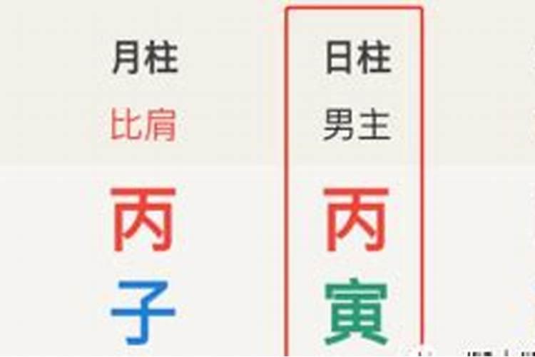 日主天干是什么意思