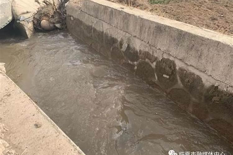 梦见水渠流水