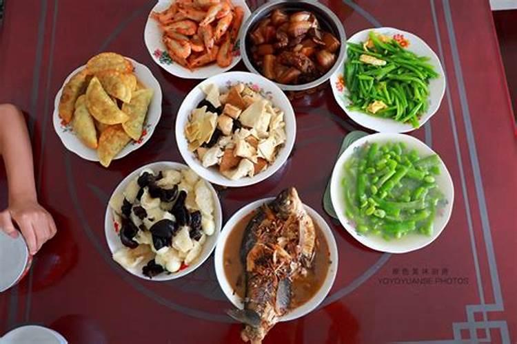 中元节吃哪些传统食物