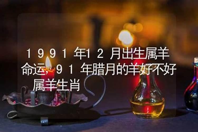 我是男孩属羊出生时间1991年腊月初一晚上11点零5分钟这样好吗