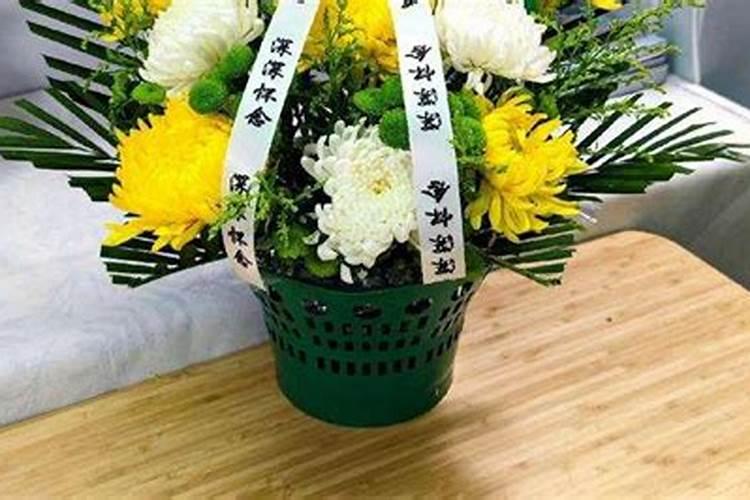 清明花圈的制作方法