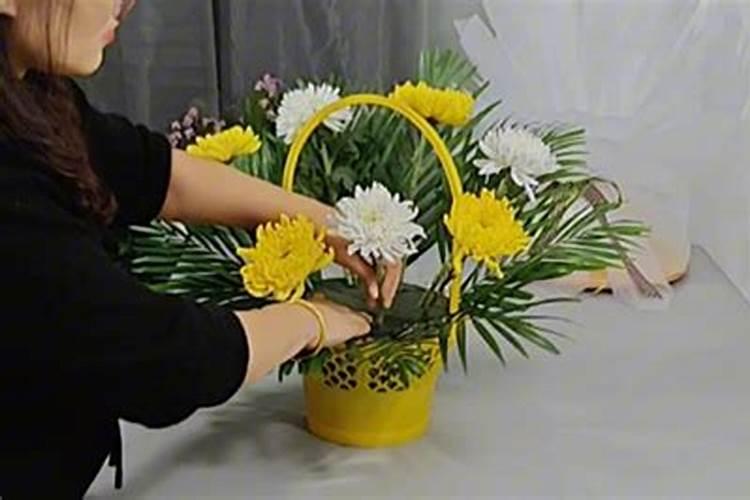 清明花篮教程