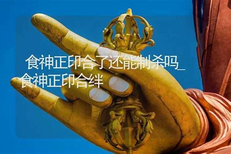 八字食神制官杀,走食神运怎讲