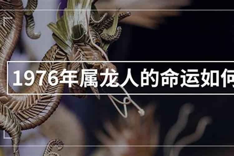 1976年出生的属龙男本命年运势命运查询分析2024
